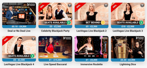 leovegas live casino