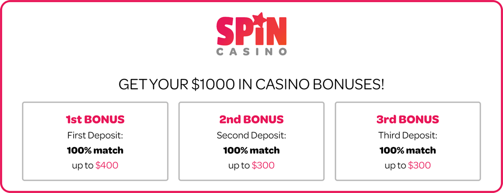 spin casino canada welcome bonus